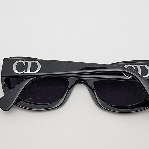 Christian Dior 2974 90 Gloss Black Frame Black Lens Sunglasses w/ Case Austria main image 6